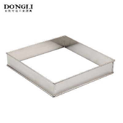 不鏽鋼加（jiā）厚9寸方（fāng）格 廚（chú）房烘培定型用品批發（fā） 廚（chú）房用品生產（chǎn）廠家